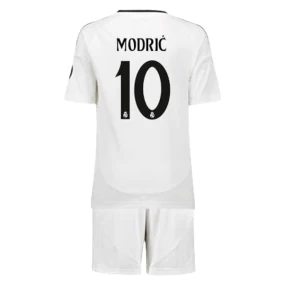 Modrić Real Madrid Hjemmebanetrøje Børn 2024/2025